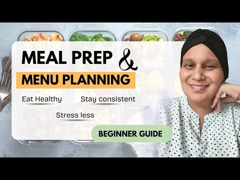 Meal Prep for Beginners | Menu Planning Tips for Busy Women