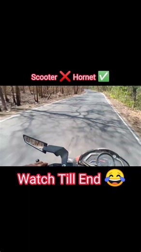 Scooter ❌ Hornet ✅ #motovolgger #motovlog