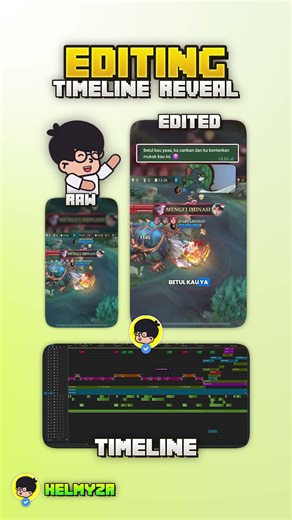 Bedah Timeline (40) #helmyzr #mobilelegends #explorepage #shorts #premierepro #reels #fyp