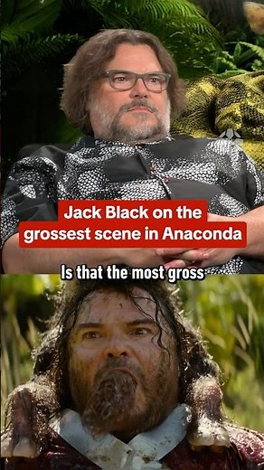 Jack Black reveals the Hollywood magic behind the grossest scene in Anaconda. #jackblack #movie #ign