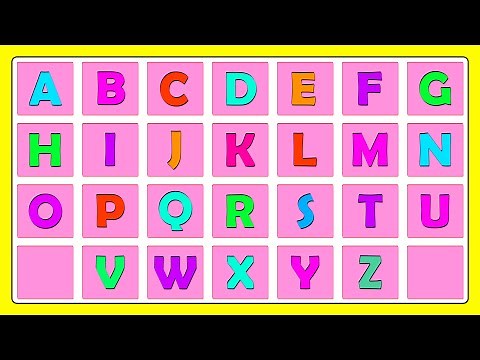 A B C D E F G H I J K L M | A to Z Alphabets