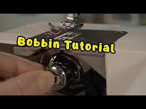How To Install The Bobbin And Raise The Bobbin Thread - Beginners Tutorial Singer Promise