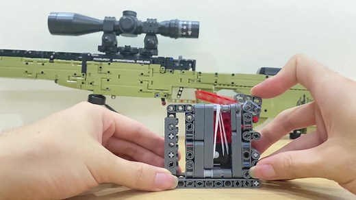 Lego Sniper AWM Tutorial: Build Working Lego Gun