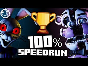 The Glitched Attraction ALL ACHIEVEMENTS Speedrun is RIDICULOUS...