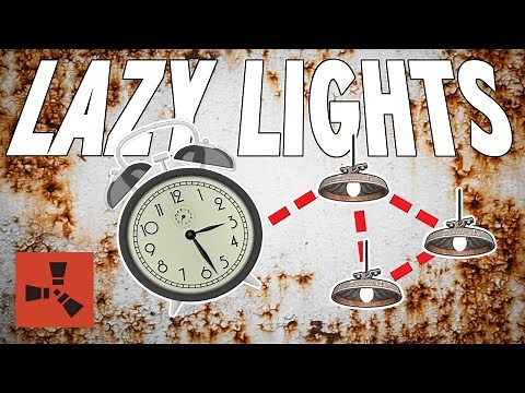 🔌 EASIEST Automatic Lighting System | RUST Beginner to Pro Guide 🔌