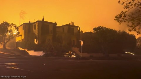 Drone Captures Scale of L.A. Palisades Wildfire