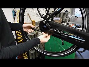 Demontage achterwiel