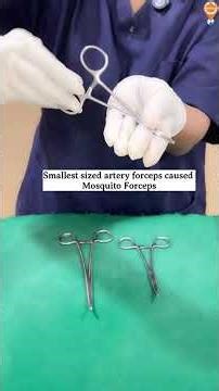 🩸 Artery Forceps | Essential Surgical Instrument / Viva series