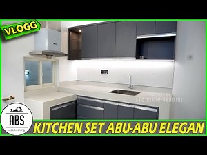 Proses Install Kitchen Set Atas Bawah - Memaksimalkan Ruang Sempit