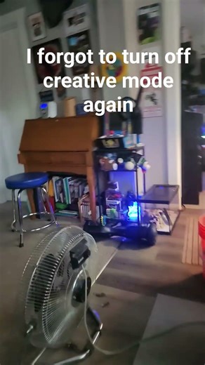 i think i forgot to turn off creative mode