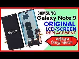 Samsung Galaxy Note 9 LCD Replacement || Note 9 LCD/Screen Replacement