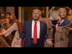 SNL mocks Trump, tariffs in sketch featuring Jesus: Stock market ‘died, then it was risen’