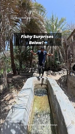 Dive into Adventure: Underwater Parkour with Osmo Action 5 Pro