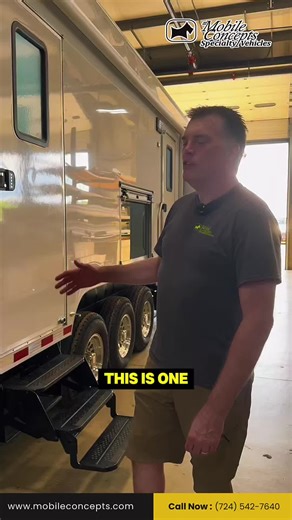 Custom-built for Sweetwater PD, this 42-foot command unit supports communications, satellite links, and surveillance tailored to any agency’s mission. #MobileConcepts #PoliceSupport #CommandUnit #BuiltToServe #MissionReady