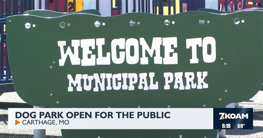 Carthage dog park opens to public for free