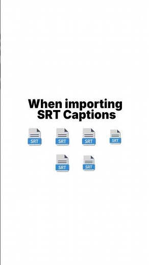 Importing SRT captions into Premiere Pro made easy! #premierepro #premiereprotutorial #videoediting