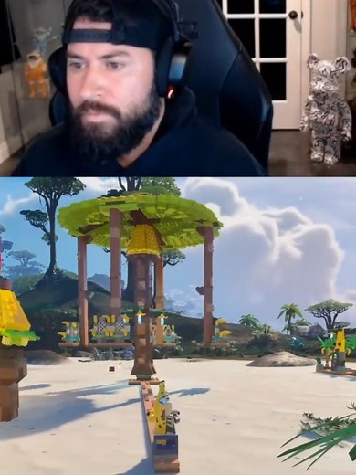 Building Nana Village in LEGO Fortnite