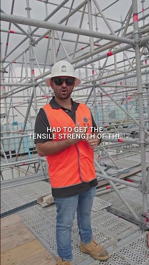 How This Cantilever Scaffold Actually Works