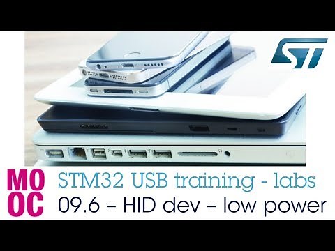STM32 USB training - 09.6 USB HID device Low Power lab