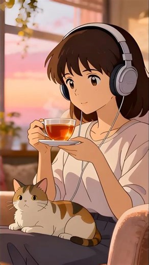 Vibe & Relax: Lofi for the Soul 💫 #animeaesthetic #lofi #beatstostudy #cafelofi #chilllofi #music
