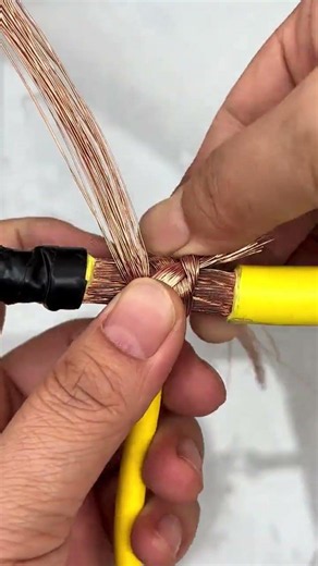 How To Wire To Wire Joint Safety Trick #wire #electrical #shortsfeed #wiringtips #copper #wire