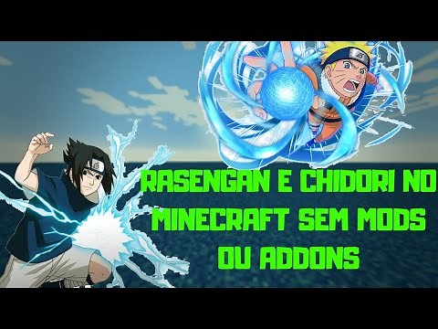 Rasengan e chidori no minecraft sem mods!(assitam o vídeo desse sistema atualizado 2024)