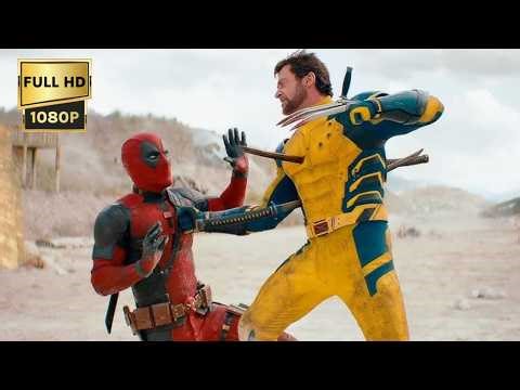 Deadpool vs Wolverine Fight Scene - Deadpool & Wolverine (2024)