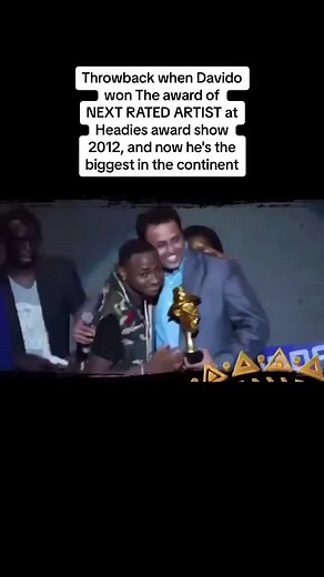 Davido Wins Next Rated Artist Award at Headies 2012