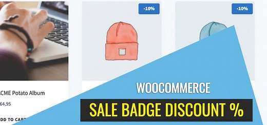 How to Display the Discount Percentage on the Sale Badge? - WP Simple Hacks