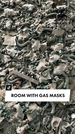 Explore the Eerie Gas Mask Room in Pripyat School