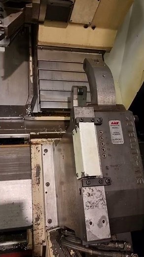 MAZAK QT NEXUS 450 MY II steady rest moving