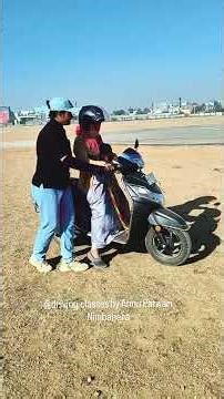 two wheeler Activa Scooty learning #drivingclasses #drivingschool