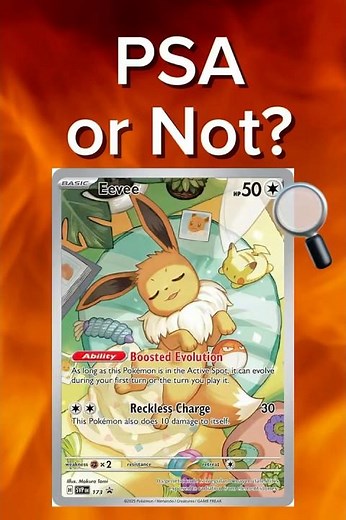 PSA or Not? | Should I Grade Eevee Evolution?