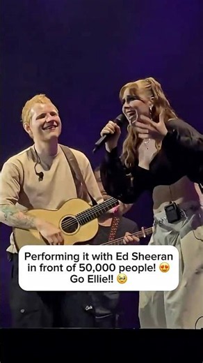 Ellie’s DIVE COVER Before vs After w/ ED SHEERAN!!🤩😲🎤