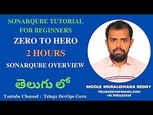 SonarQube Overview in Telugu - Telugu DevOps Guru -Learn DevOps from Scratch In Telugu