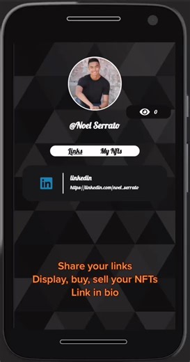 We made it easy. For the first time ever, you can now display/buy/sell your nft collection with Bundl.me link in bio tool. #crypto #invest #fyp #nft