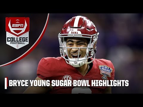 Bryce Young Highlights from the 2022 Allstate Sugar Bowl | ESPN College Football