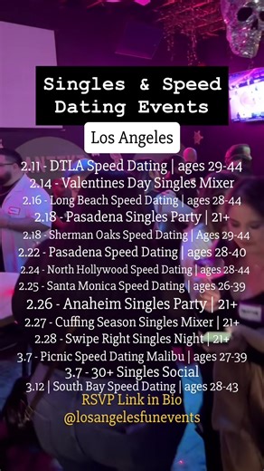 Find Love IRL: Upcoming Singles & Speed Dating Nights