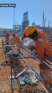 Here is a sneak peek of the LLDPE Unit being built at the Barmer Refinery in Rajasthan. This state-of-the-art facility will be crucial in processing crude oil at the refinery. #fabrication #BarmerRefinery #MEIL #metalfabrication #rajasthan #meghaengineering | Megha Engineering and Infrastructures Ltd