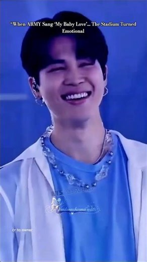 ARMY Singing ‘My Baby Love’… BTS Felt Every Word 💜