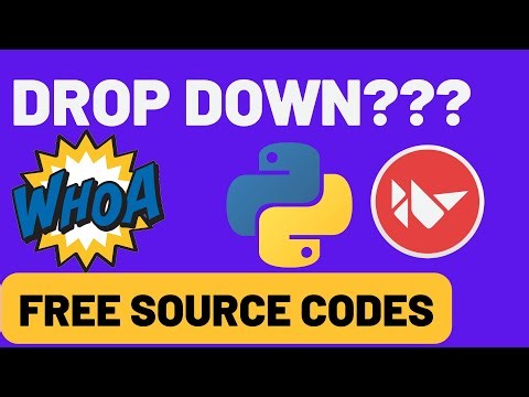 How to build DROP DOWN APP? - Python Kivy