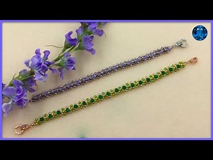 Easy Crystal Bracelet Tutorial