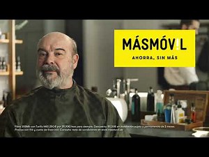 MÁSMÓVIL. Ahorra, sin más. Antonio Resines, Peluquería.