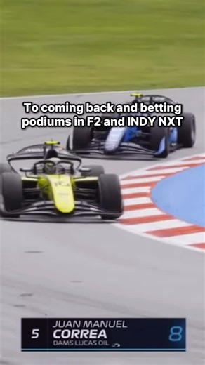 Juan Manuel Correa on Instagram: "I’m proud that I never gave up. Thank you for the support 🙏 #JuanManuelCorrea #motorsport #f1 #f2 #indycar #indynxt #racing #cars #explore"