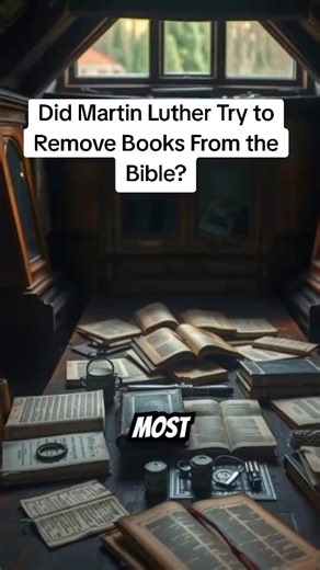 Did Martin Luther Try to Remove Books From the Bible? Did Martin Luther remove books from the Bible, Luther and the book of James, epistle of straw explained, Protestant Bible canon history, Hebrews James Jude Revelation debate, Reformation Bible controversy, New Testament canon history, early church disputed books, church authority and Scripture, hidden church history #BibleHistory #MartinLuther #ChristianHistory #CanonDebate #ReligionAndPower | Religinus Rewrite