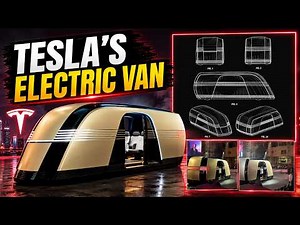 Tesla Secures Electric Van Patent — Then Shows It Inside $26 Billion Megafactory