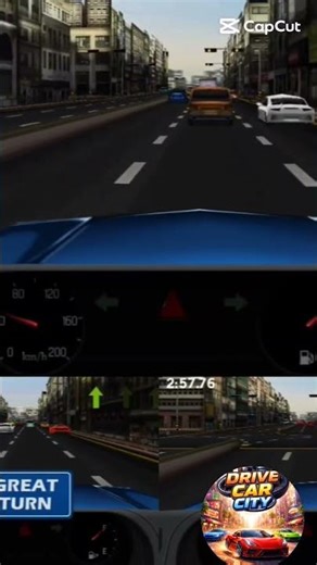 Drive Car City Battle 🚗 | Realistic Car Driving Gameplay | Smooth & Relaxing Ride