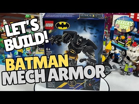 Let's Build! LEGO Batman Mech Armor