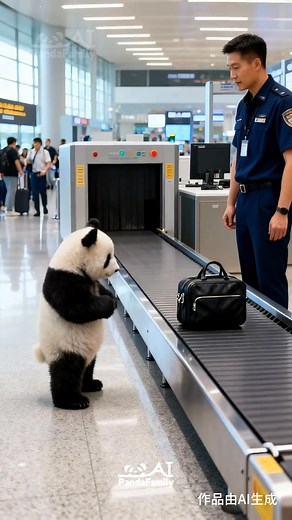 两只猫一起，化险为安 #大熊猫 #萌化了 #reels #panda #pandalover #pandas #happy #funny | Aesu Hang