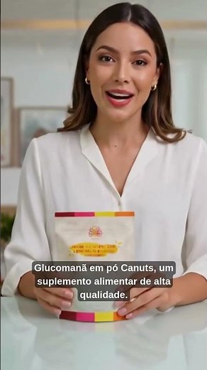 Glucomannan em Pó Ca.nuts fibra alimentar natural - Maior saciedade no dia a dia